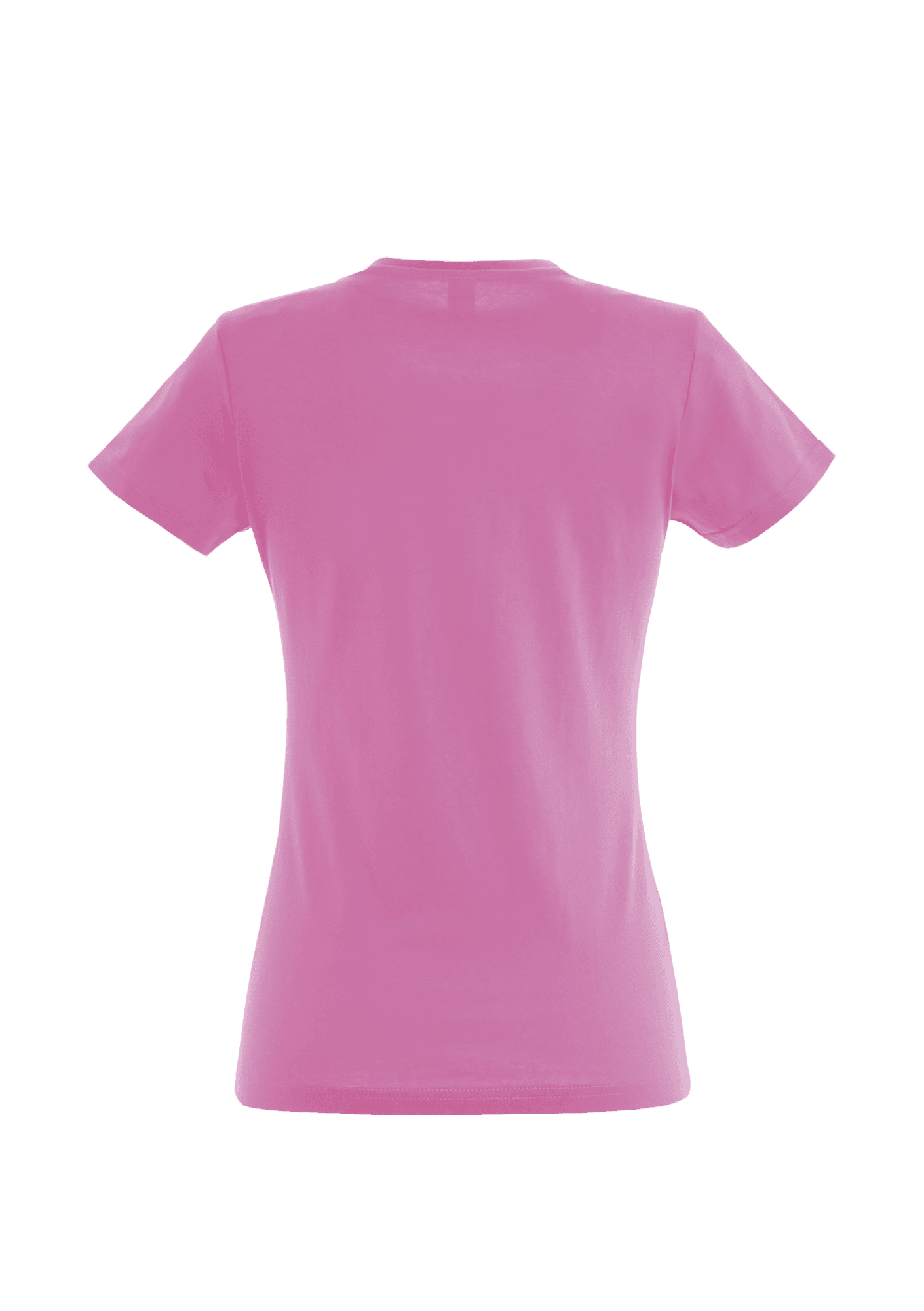 T-shirt rose coupé Femme Collection "santé" 019 ES13 - ES13019_-IMPERIALFEMMEROSEDOS