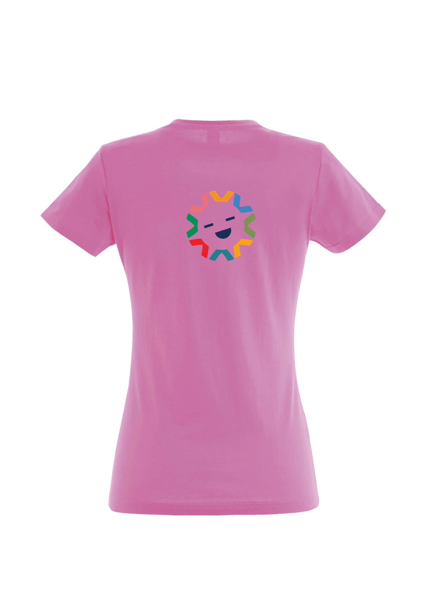 T-shirt Rose Femme "Minimaliste" 074 ES13 - ES13074_-IMPERIALFEMMEROSEDOS