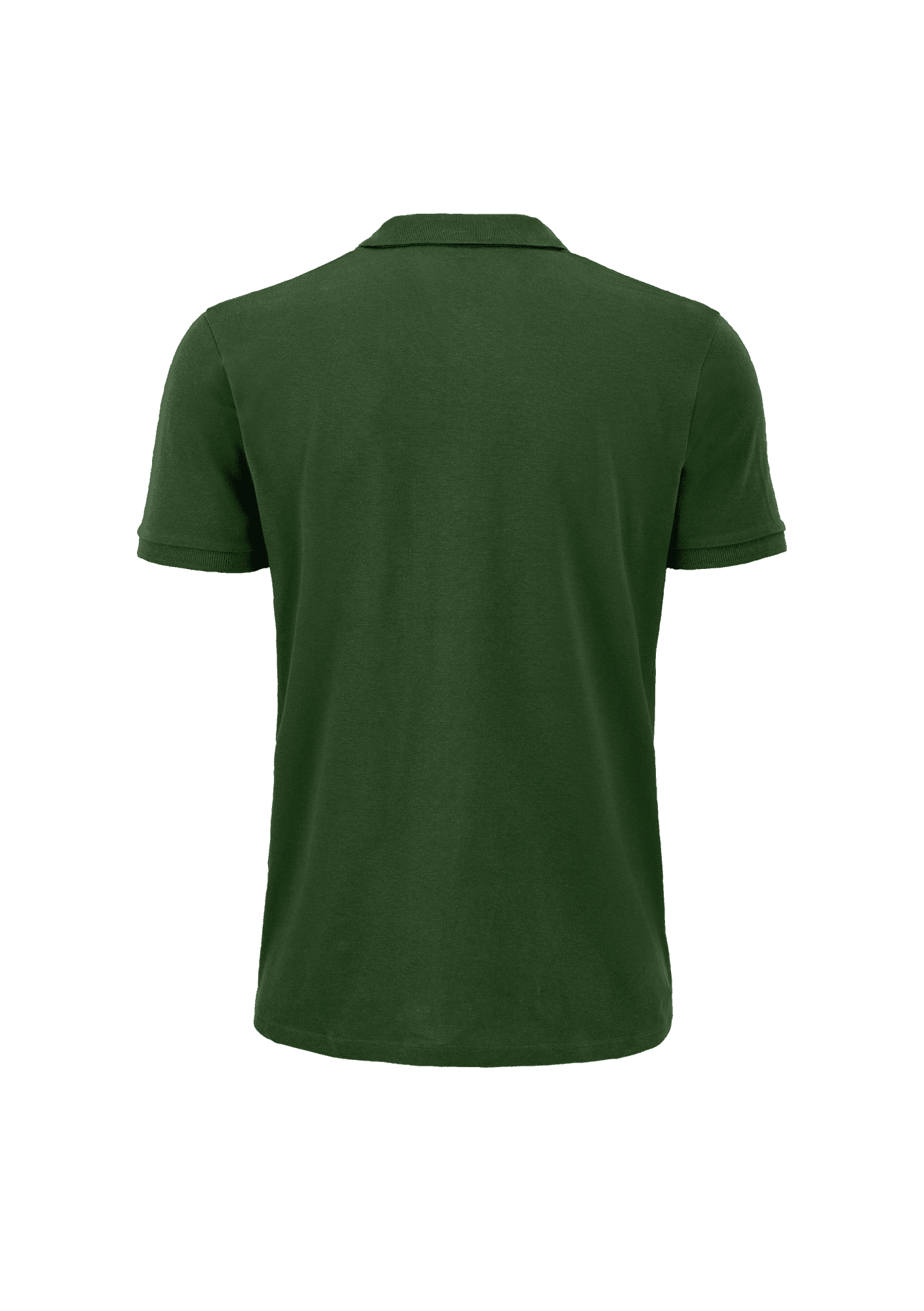 Polo Vert Homme collection "Randonnés" 077 ES13 - ES13077_-PLANETHOMMEVERTDOS