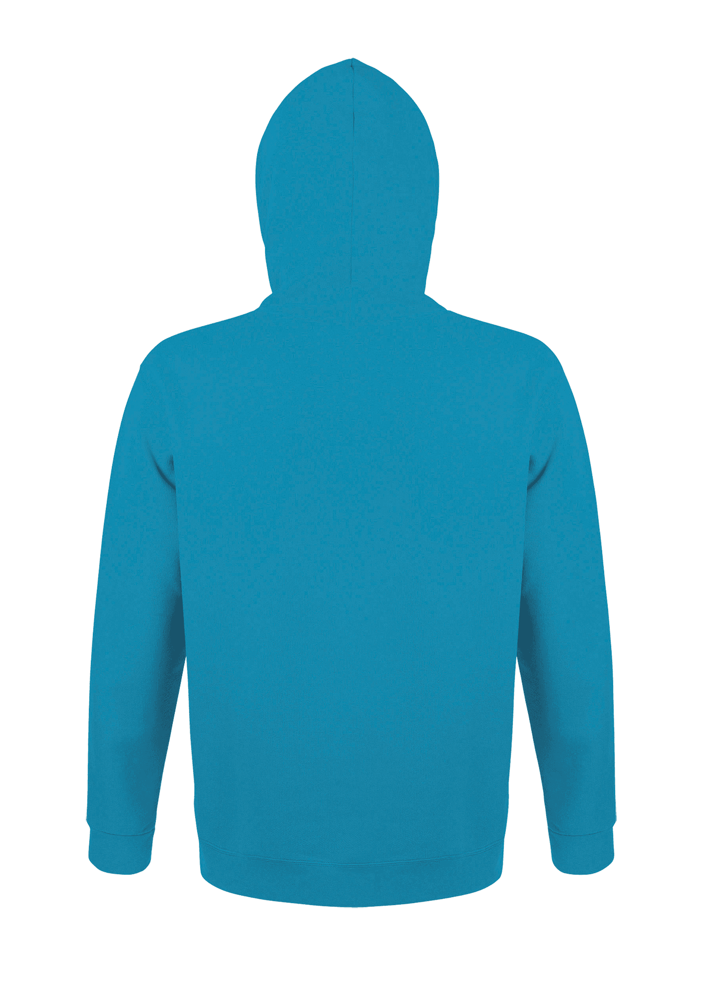 Sweat à capuche Bleu Aqua Adulte collection "Athlètes13" 141 ES13 - ES13141_-SNAKEAQUADOS